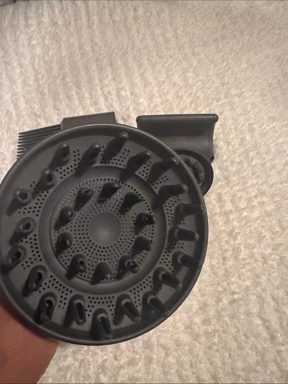 Dyson Black Airwrap Attachment Set – Comb, Diffuser & Nozzle